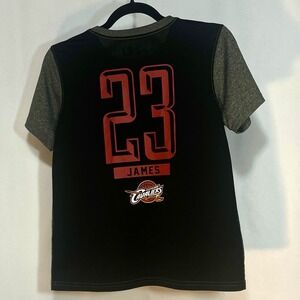 Cleveland Cavaliers #23 Lebron James Basketball Athletic Shirt Youth Large 14/16